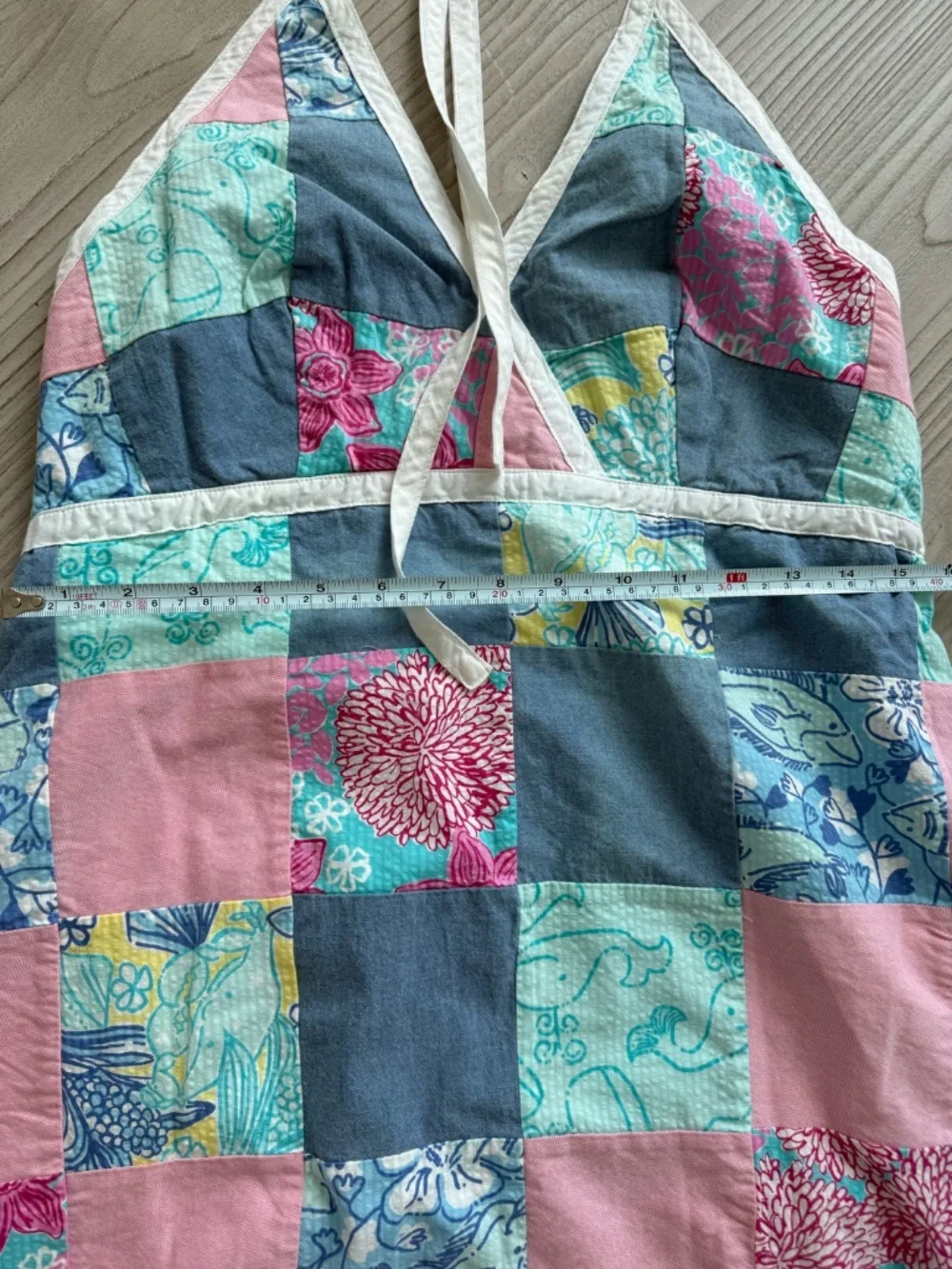 Lilly Pulitzer Vintage Patchwork Dress Girls 12